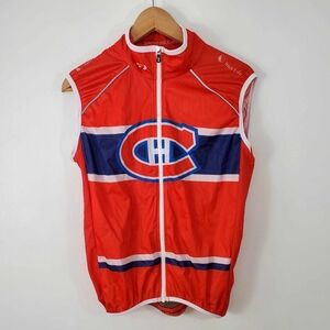 Montreal Canadiens Louis Garneau Cycling team Custom Light Wind Vest